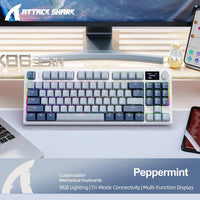 Attack Shark K86 Wireless Mechanical Keyboard - Bear Hugs