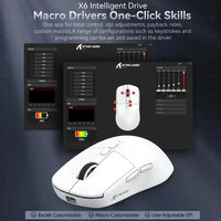 Attack X6 Lightweight Wireless Gaming Mouse - Bear Hugs