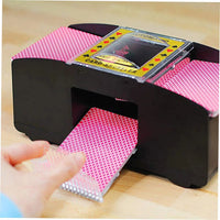 Automatic Portable Card Shuffler - Bear Hugs