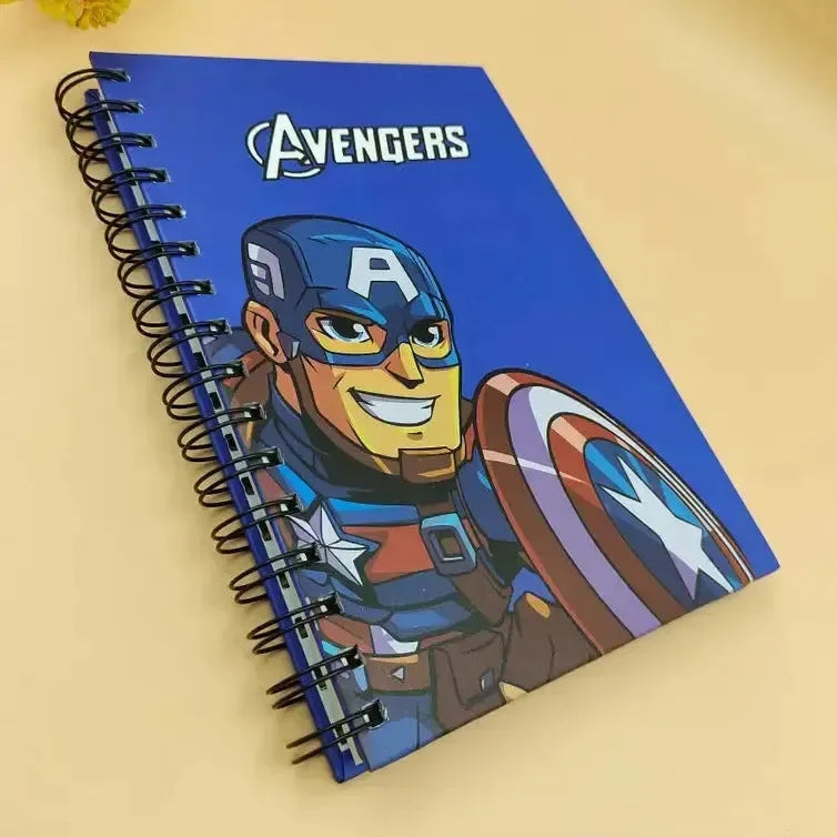 Heroic Hue Avengers A5 Spiral Notebook