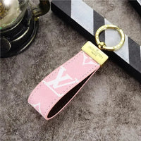 Signature Loop Premium Leather Keychain