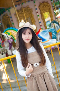 Baby Bear Romper Dress - Bear Hugs