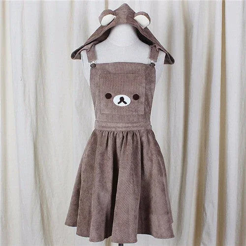 Baby Bear Romper Dress - Bear Hugs