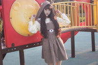 Baby Bear Romper Dress - Bear Hugs