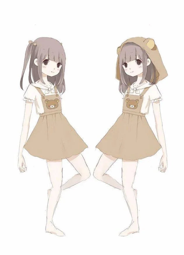 Baby Bear Romper Dress - Bear Hugs