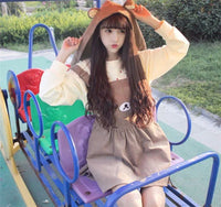 Baby Bear Romper Dress - Bear Hugs