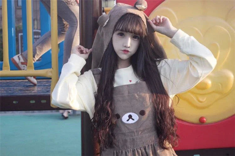 Baby Bear Romper Dress - Bear Hugs