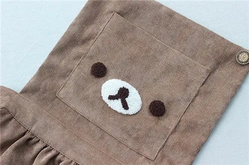 Baby Bear Romper Dress - Bear Hugs