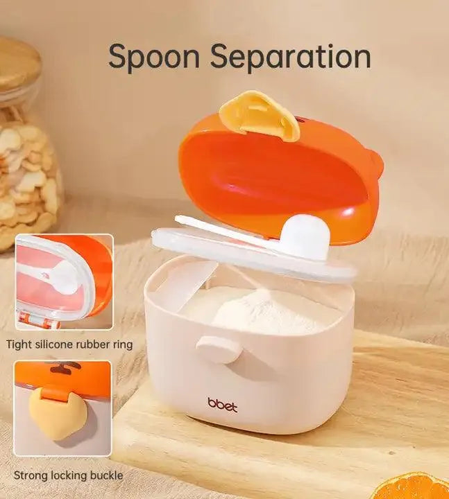 Baby Formula Tiger Shape Container With Spoon - Bear Hugs