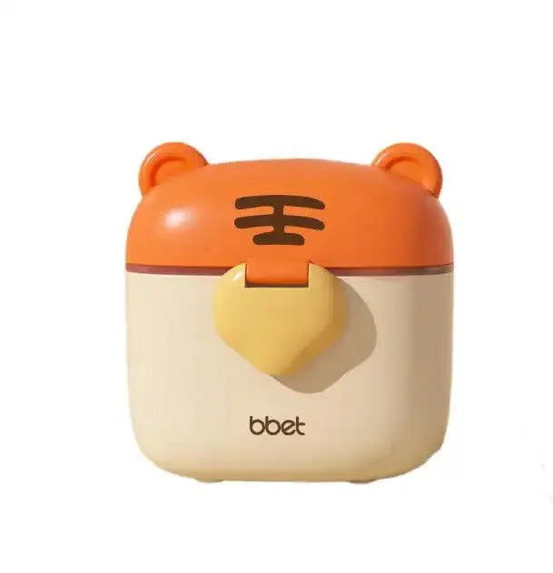 Baby Formula Tiger Shape Container With Spoon - Bear Hugs