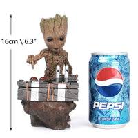 Baby Groot Push Button Figurine - Bear Hugs