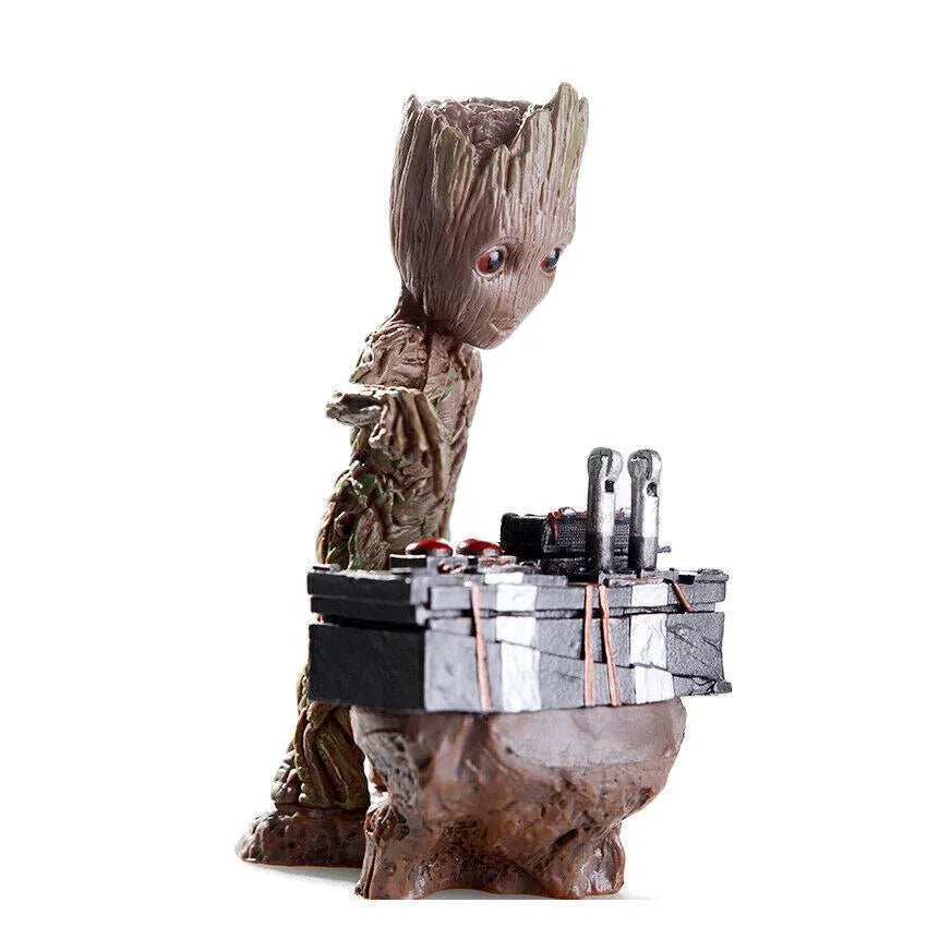 Baby Groot Push Button Figurine - Bear Hugs