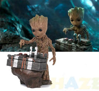 Baby Groot Push Button Figurine - Bear Hugs