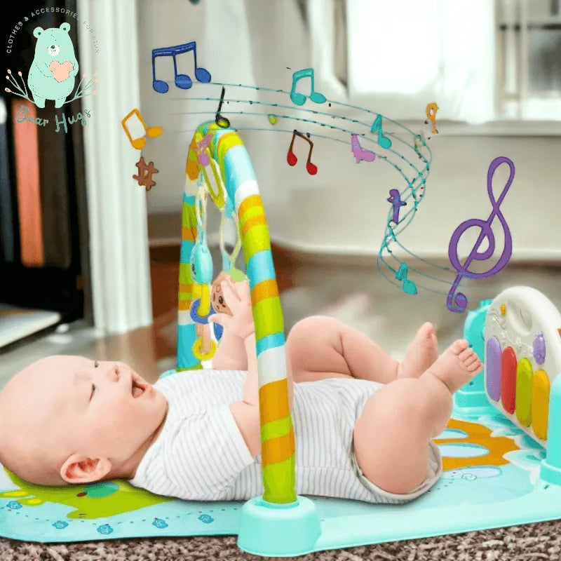 Baby's Fun Piano Gym Mat - Bear Hugs