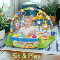 Baby's Fun Piano Gym Mat - Bear Hugs