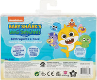 Baby Shark Bath Squirt Toy (Pack of 4) - Bear Hugs