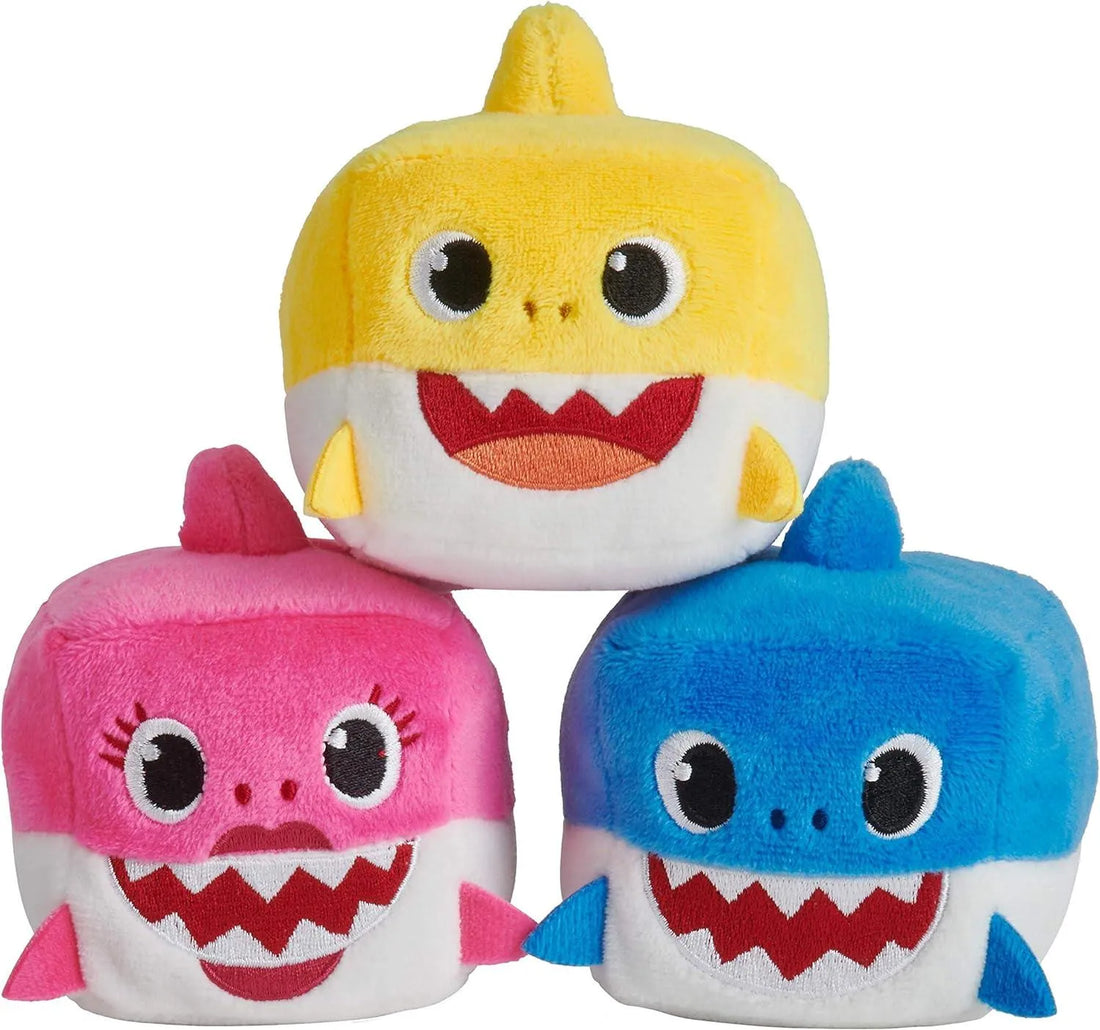 Baby Shark Singing Cube Plushie - Bear Hugs