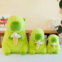 Banana Green Capybara Plushie - Bear Hugs