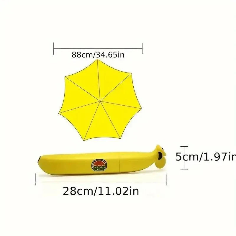 Banana Shaped Creative Umbrella - Bear Hugs