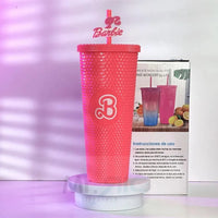 Barbie Starbucks Straw Cup (800 ml) - Bear Hugs