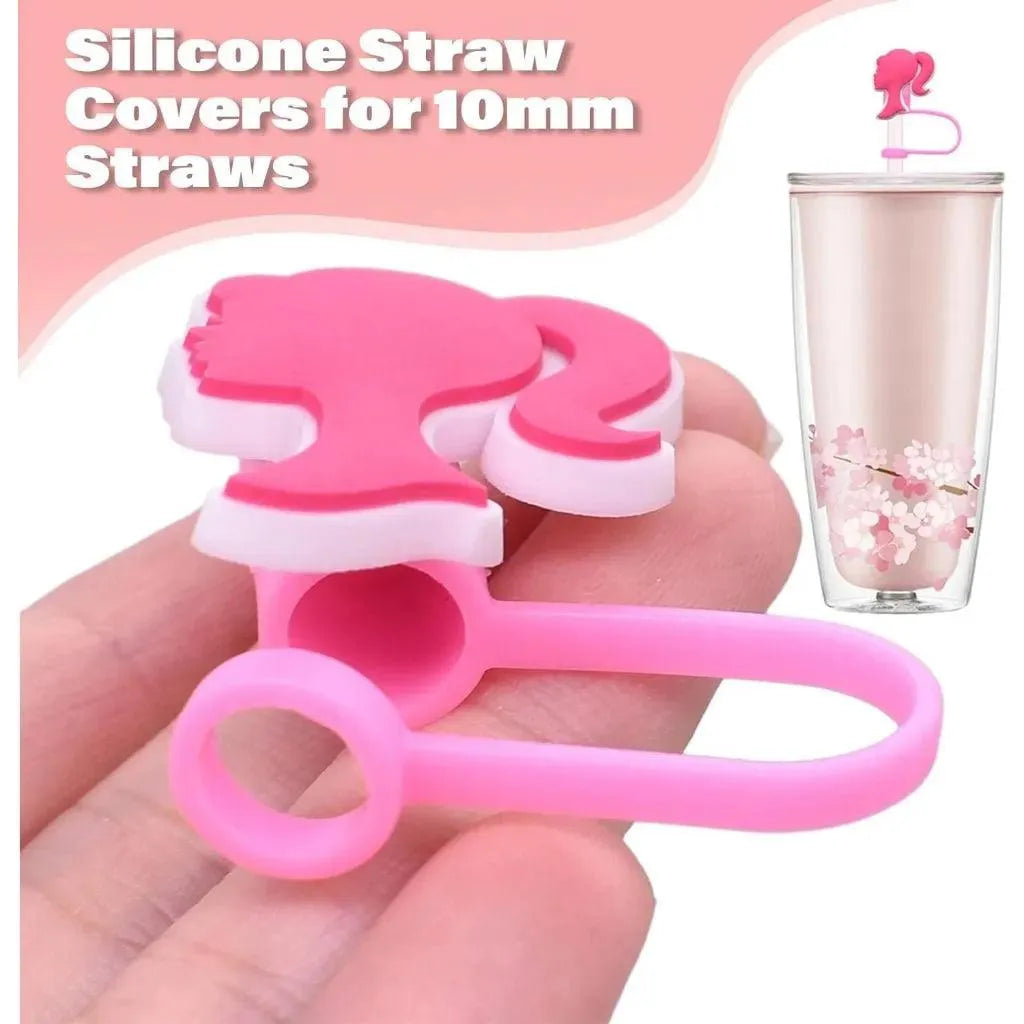 Barbie Style Straw Caps for Stanley Tumblers (Set of 2) - Bear Hugs