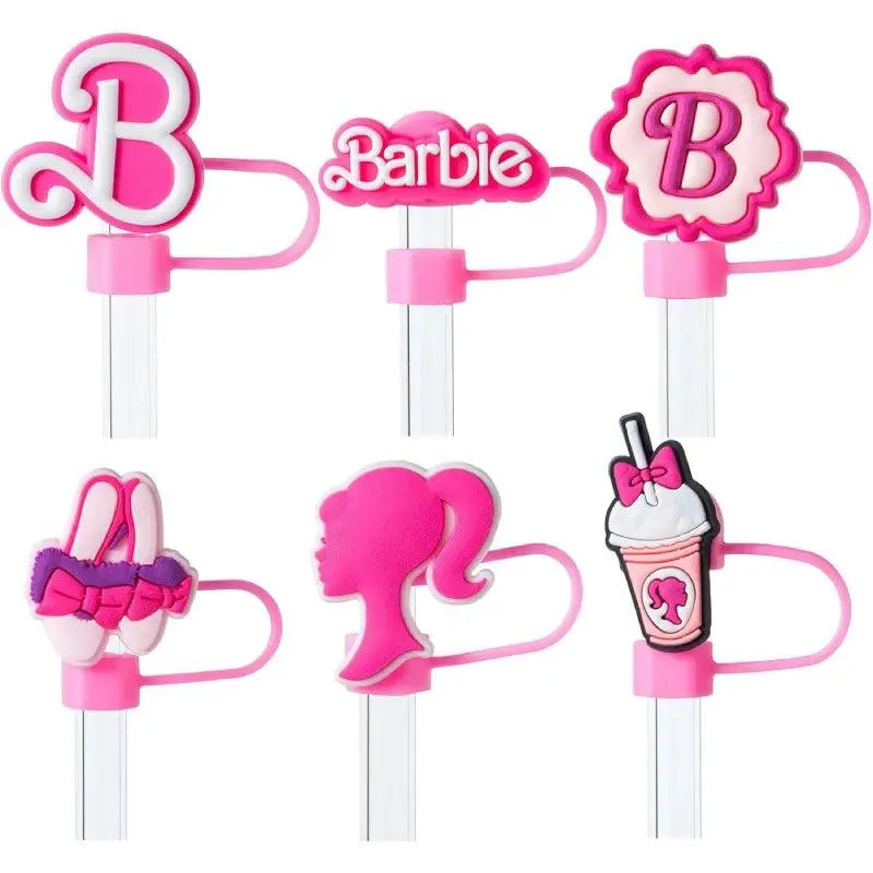 Barbie Style Straw Caps for Stanley Tumblers (Set of 2) - Bear Hugs