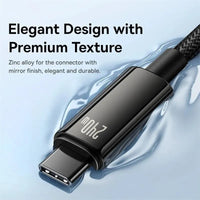 Baseus 240W USB Type-C Data Cable - Bear Hugs