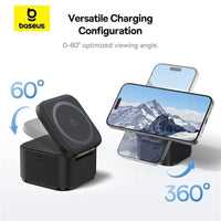 Baseus 25W 2 in 1 Magnetic Wireless Charger Stand - Bear Hugs