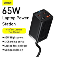 Baseus GaN QC 4.0 Desktop Charger 65W & 100W Models - Bear Hugs