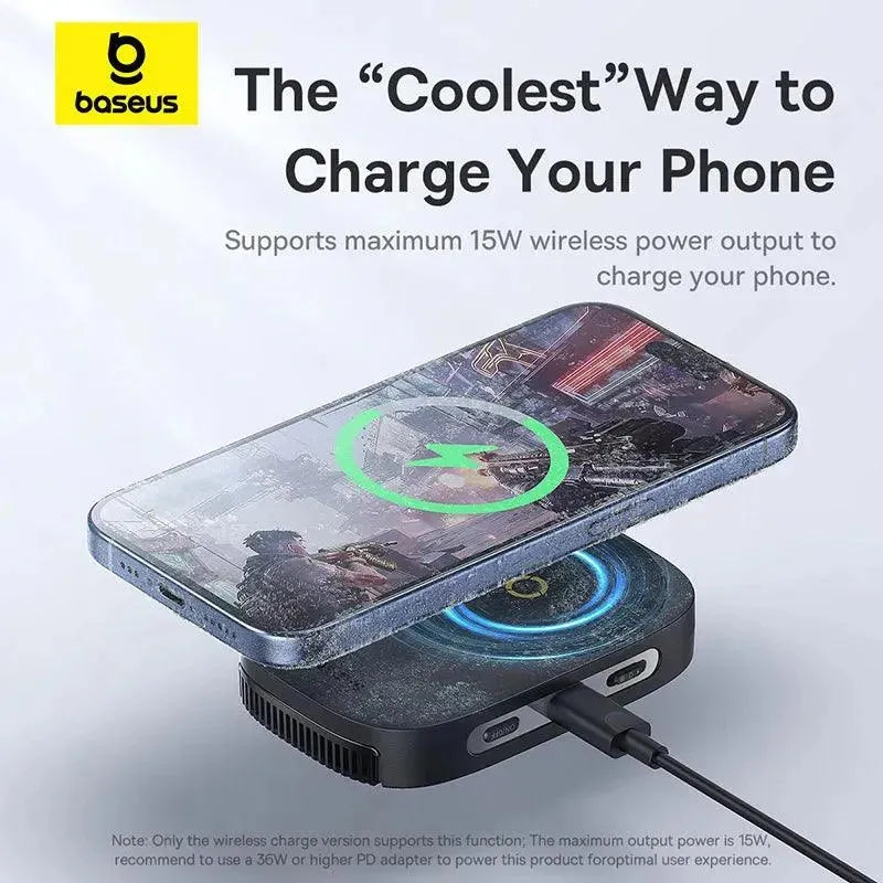 Baseus Magnetic Phone Cooler Power Bank - Bear Hugs