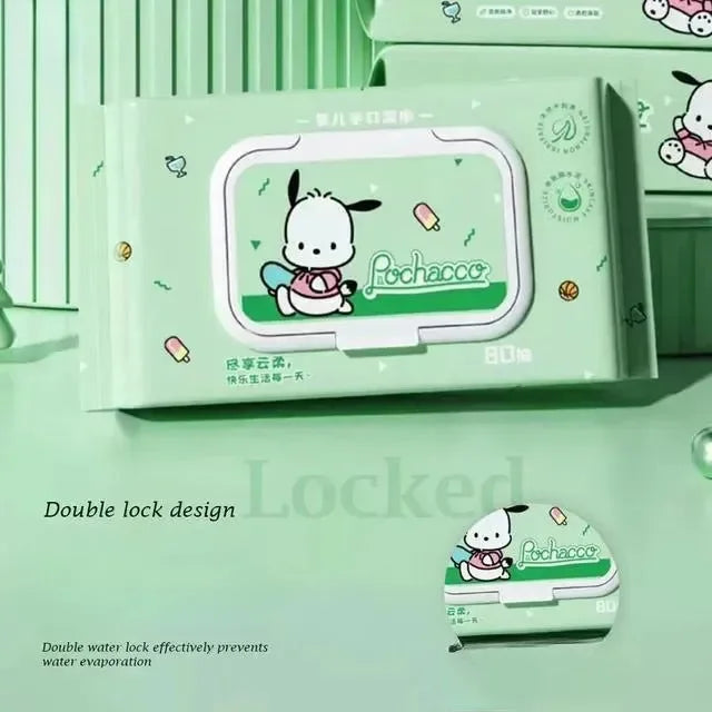 Sanliou Pure Touch Water Wipes (80 pcs)