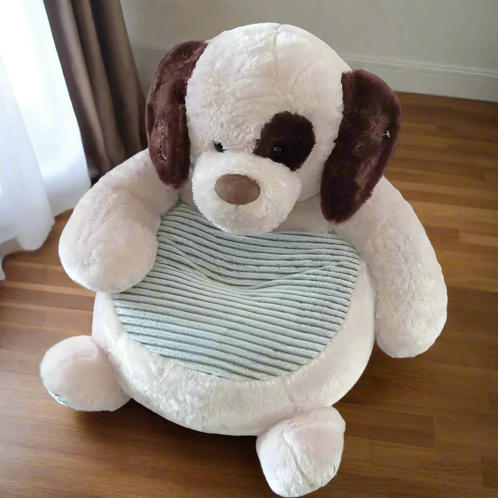 Cute Puppy Plush Chair For Kids