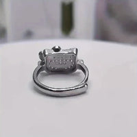 Chic Lucid Hello Kitty Adjustable Ring