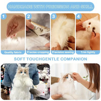 Realistic Mini Cat Shaped Backpack