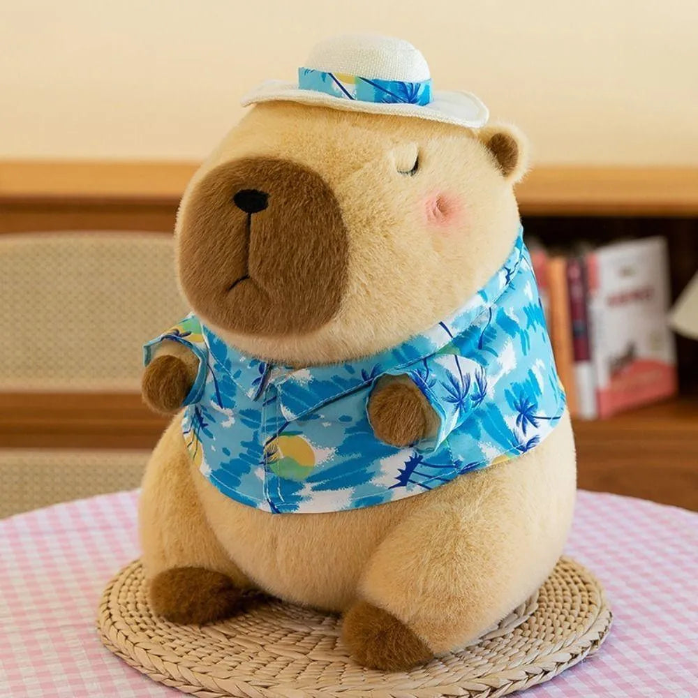 Beach Style Capybara Plushie - Bear Hugs