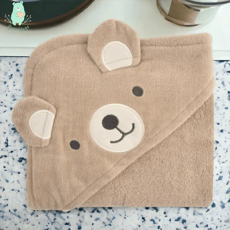 Bear Cub Baby Hooded Towel - Bear Hugs