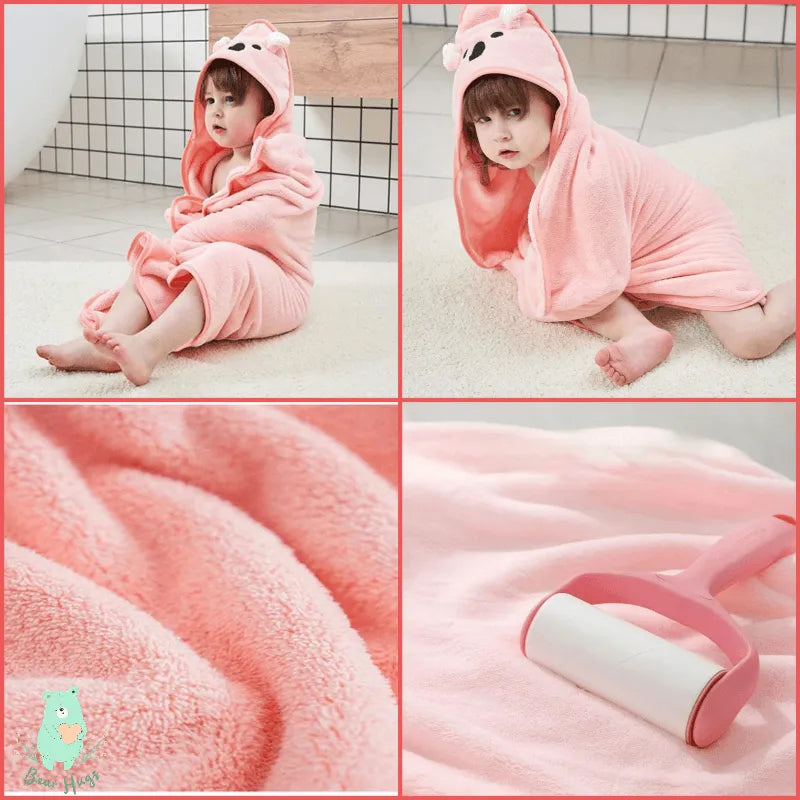 Bear Cub Baby Hooded Towel - Bear Hugs