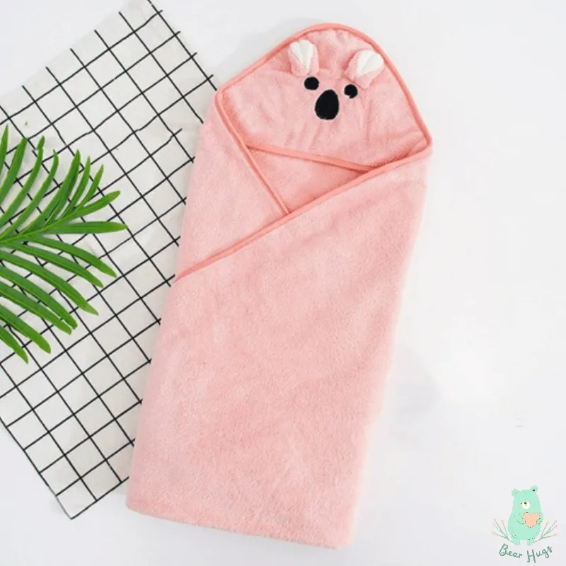 Bear Cub Baby Hooded Towel - Bear Hugs