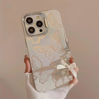 Beautiful Glitter Butterfly Phone Case (For iPhones) - Bear Hugs