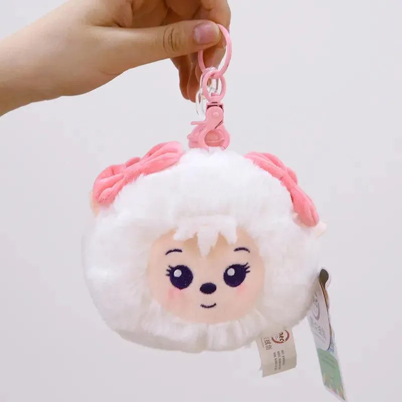 Beautiful Lamb Plush Doll Keychain - Bear Hugs