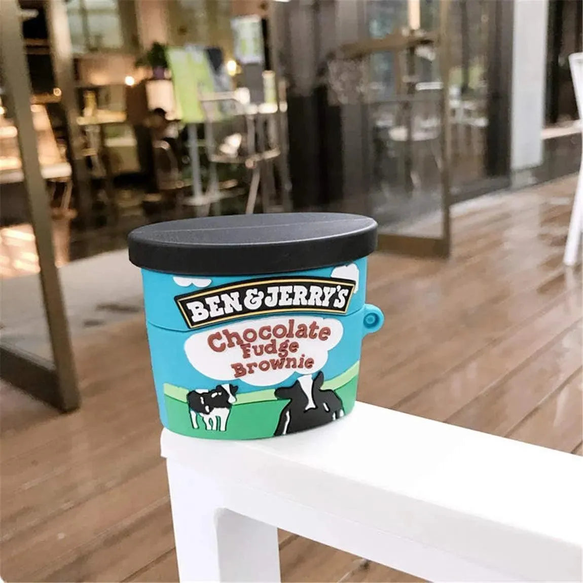 Ben & Jerry's Ice Cream Protective Case (For Airpods) - Bear Hugs