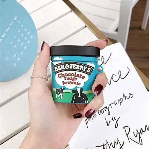 Ben & Jerry's Ice Cream Protective Case (For Airpods) - Bear Hugs