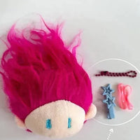 Wiggly Wonders Doll Head Keychain