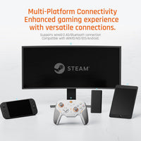 BIGBIG WON BLITZ2 Wireless Controller 16 Mechanical Microswitches 2000Hz Sampling Rate TMR Electromagnetic Joysticks PC Controller for PC/Switch/iOS/Android - Bear Hugs