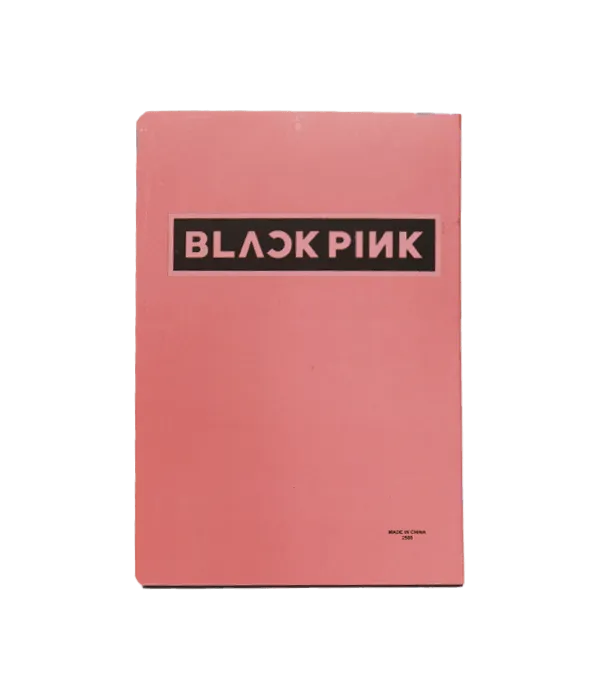 Black Pink Ice Cream A5 Notebook - Bear Hugs