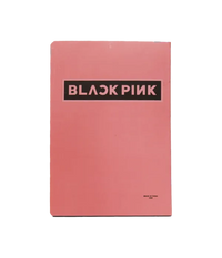 Black Pink Ice Cream A5 Notebook - Bear Hugs