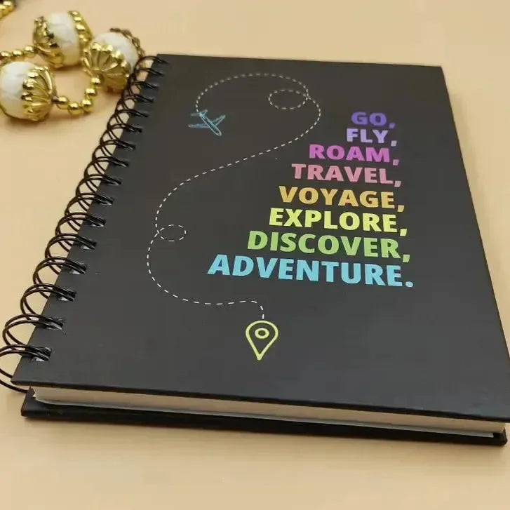 Wanderlust Whispers A5 Diary