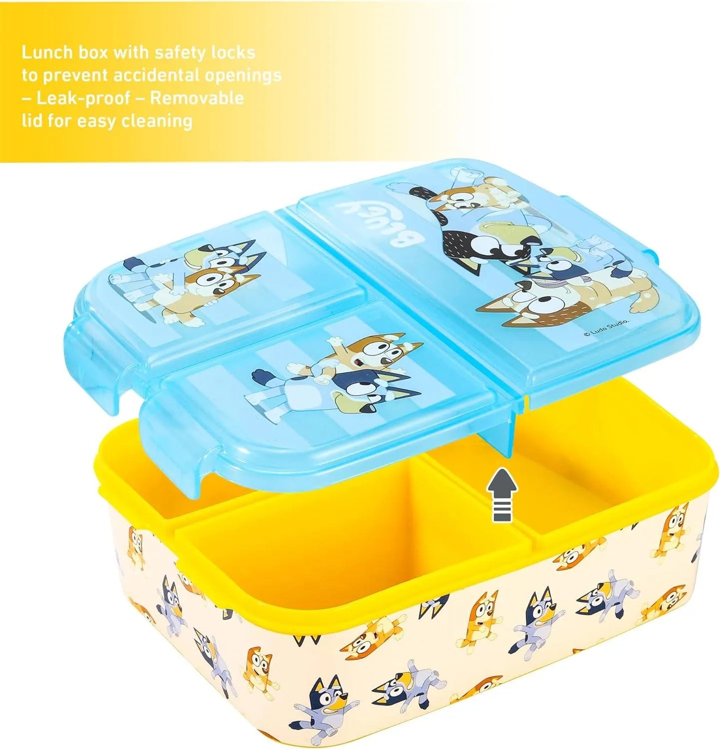 Bluey Kids Lunch Box Bag - Bear Hugs