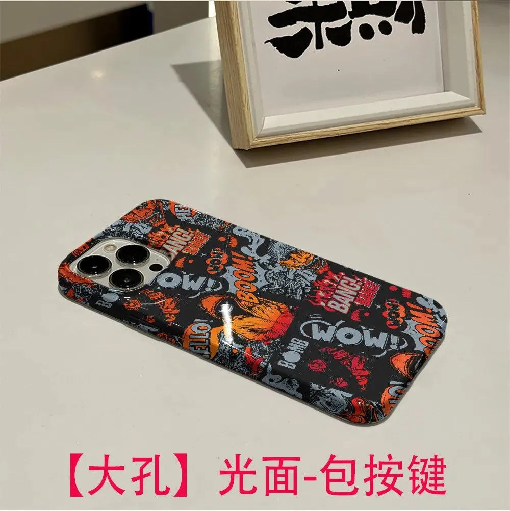 Boom Bang Graffiti iPhone Case (For iPhones) - Bear Hugs