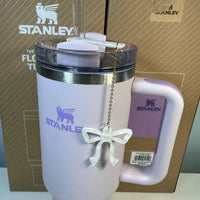 Bow-Shaped Straw Pendant for Stanley Cup - Bear Hugs